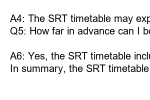 SRT 시간표